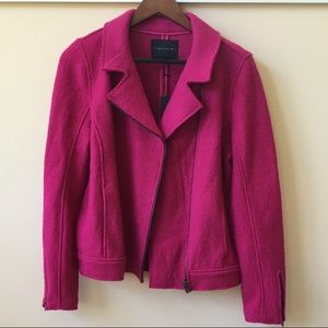 NWT Tahari full zip wool jacket